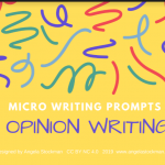 Opinion Micro Writing Prompts